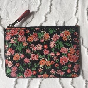 Coach mini skinny with key ring